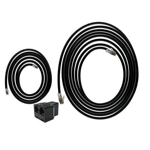 TROLMASTER - (ECS-1) RJ12 EXTENSION CABLE SET