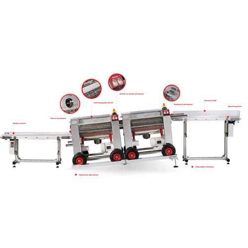 NEW - MASTERTRIMMER - INPUT CONVEYOR BELT