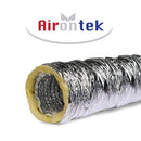 AIRONTEK - SOUND PROOF FLEXIBLE ALUMINIUM DUCTING 152mm - BOX 10 MT