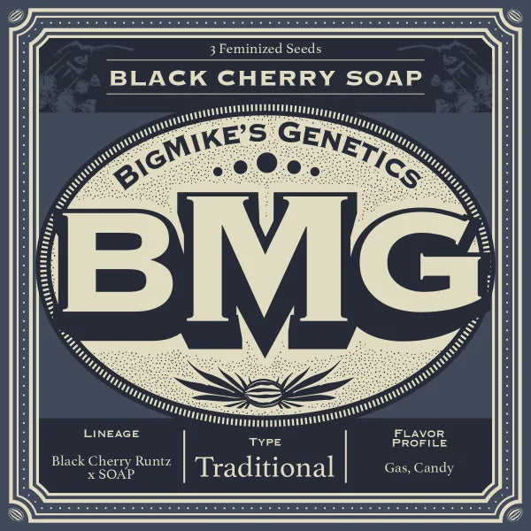 Big Mike's Genetics - Black Cherry SOAP (Pack of 4)