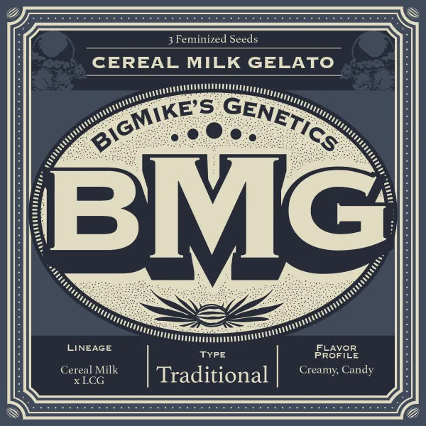 Big Mike's Genetics - Cereal Milk Gelato (Pack of 4)