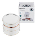Champ High Porcelain Grinder White 4 Parts – 63mm