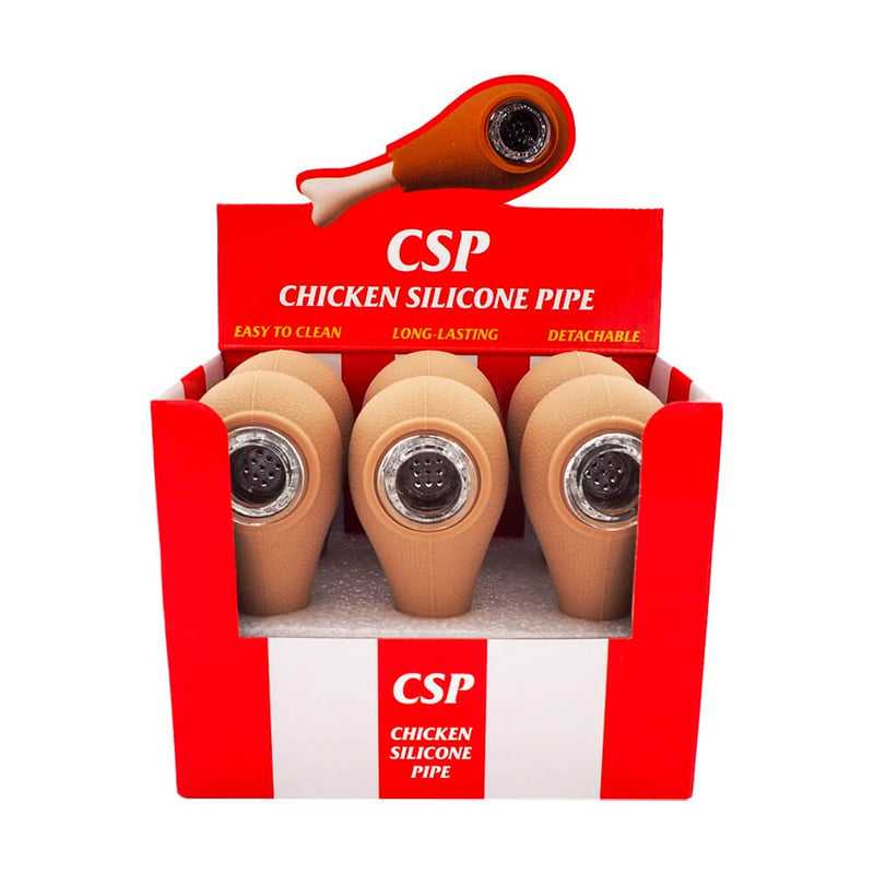 Chicken Silicone Pipes with Removable Pieces