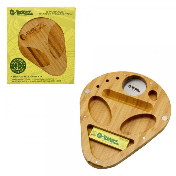 G-Rollz | Alien Bamboo Tray 19x23cm