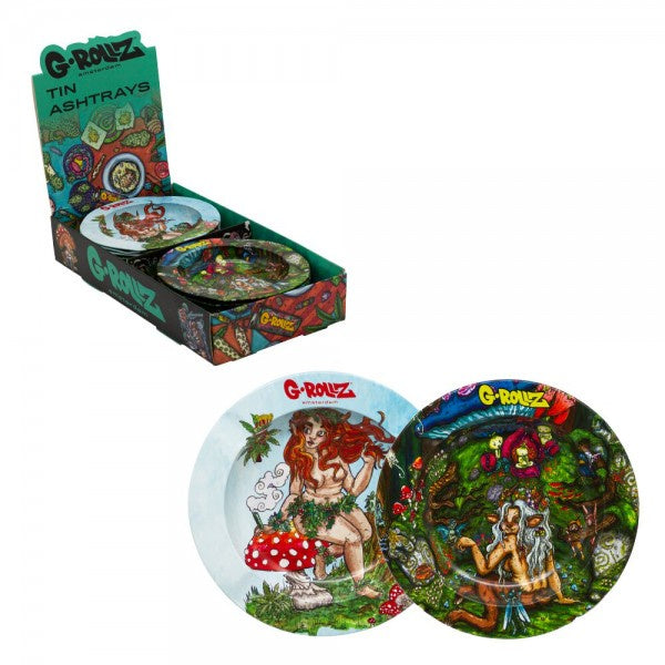 G-Rollz | Ashtray 'Vondel Nymphh' Display Set 20pcs - Dia: 13.5cm