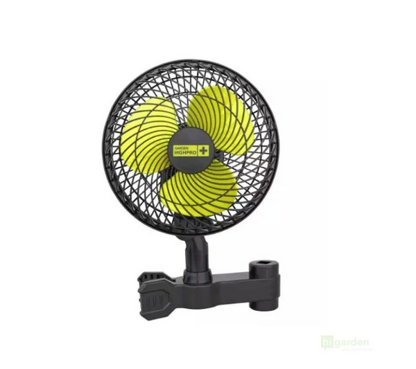 Garden High Pro Oscillating Fan 20W, two-speed oscillating fan diameter 20 cm