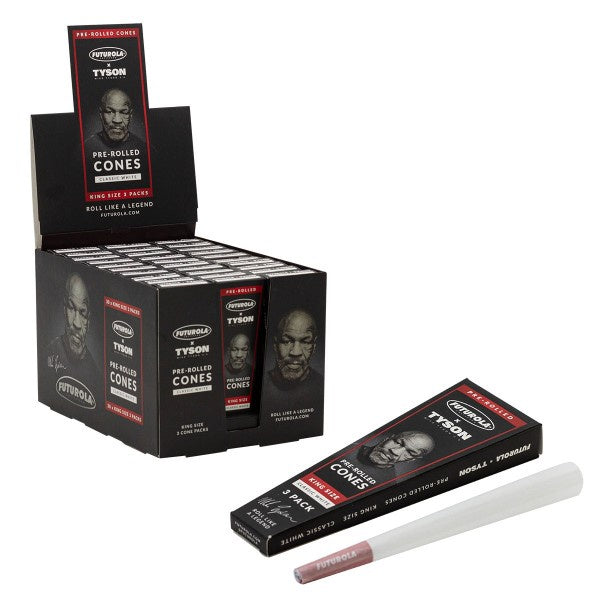 Futurola | Tyson 2.0 King Size Pre-Rolled Cones 3-Pack