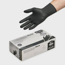 NITRILE GLOVES BLACK - 100pcs