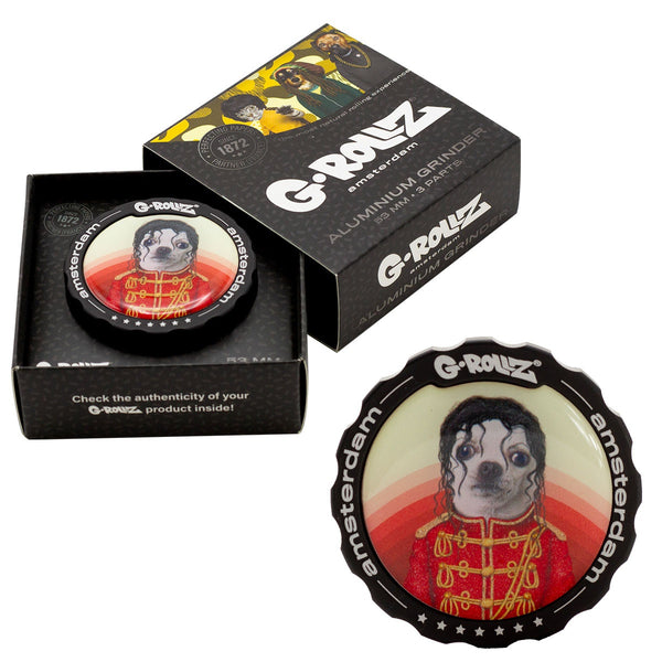 G-Rollz | Pets Rock 'Pop' 3part Grinder - 53mm