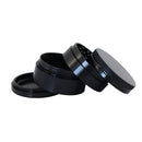 RAW Hammer Craft Large Aluminium Grinder Black 4 Parts - 60mm
