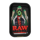 RAW Metal Rolling Tray Cone Monster Medium 17.5 x 27.5cm