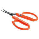 Saboten Orange Curved Scissors with Sharp Tip