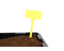 Yellow Plastic Plant Lables