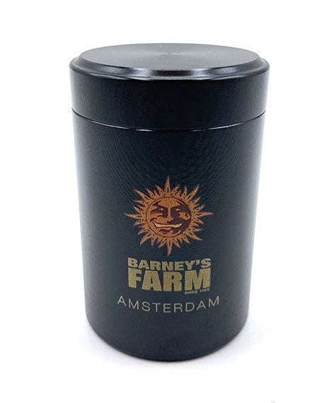 Barney's Farm - Black Metal Jar