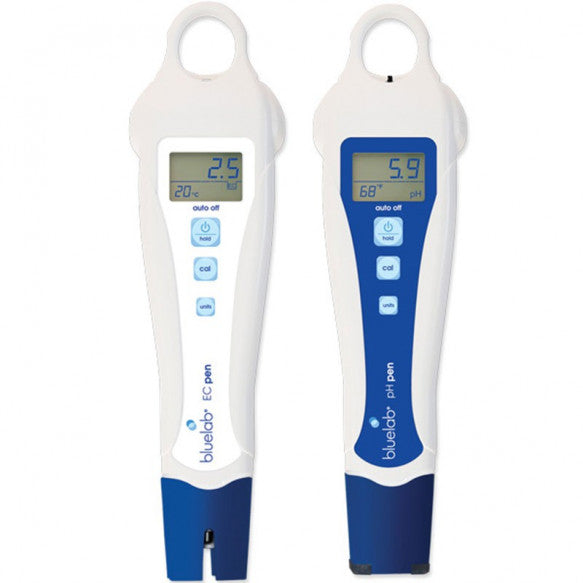 BLUELAB - WATERPROOF PH -EC, ph, alkalinity and EC tester, electro conductivity, complete pack of 2 testers