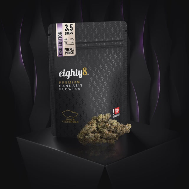 Eighty8 Purple Punch CBD Flowers