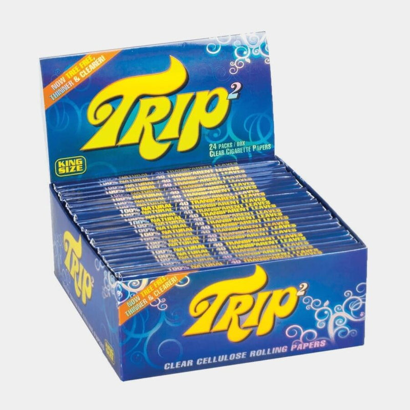 Trip Transparent Kingsize Slim Rolling Papers