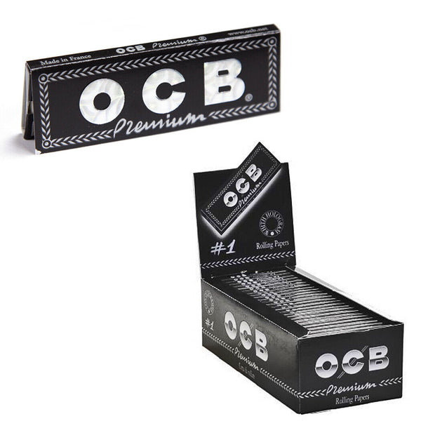 OCB Black Paper Premium Regular Size #1 Rolling Papers