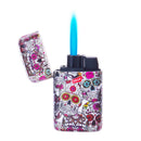 Prof Mexican Skulls Windproof Blue Flame Lighters