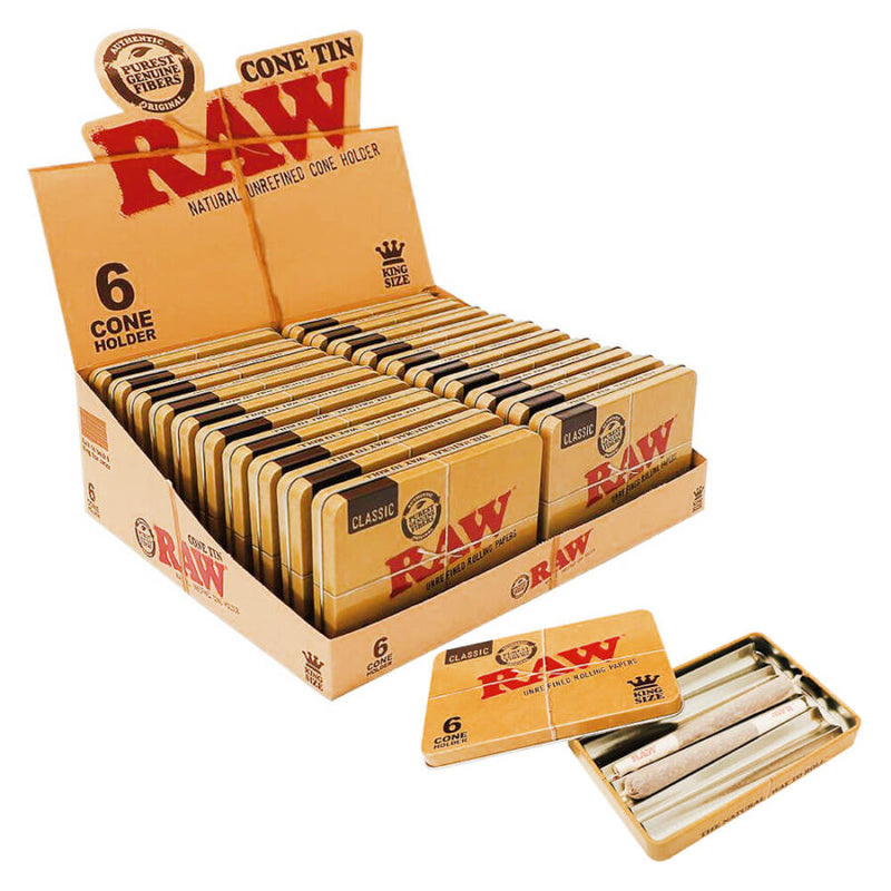 RAW Cone Tin Joint Holders in Metal