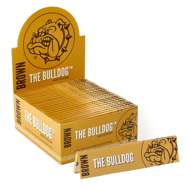 The Bulldog Brown King Size Rolling Papers