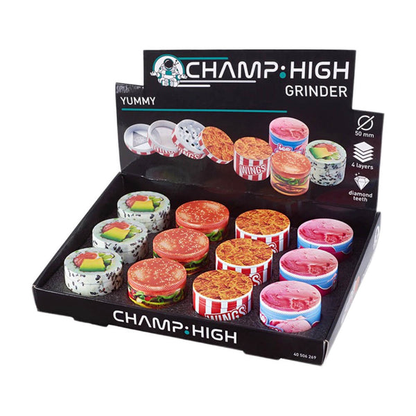 Champ High Herb Grinders Fast Food 50mm