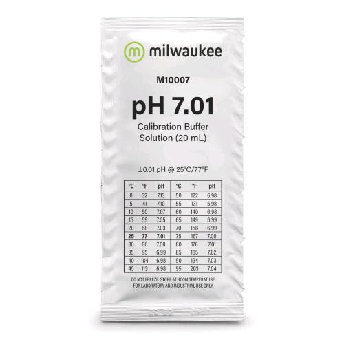 MILWAUKEE PH 7.01 CALIBRATION BUFFER SOLUTION - 20 ML