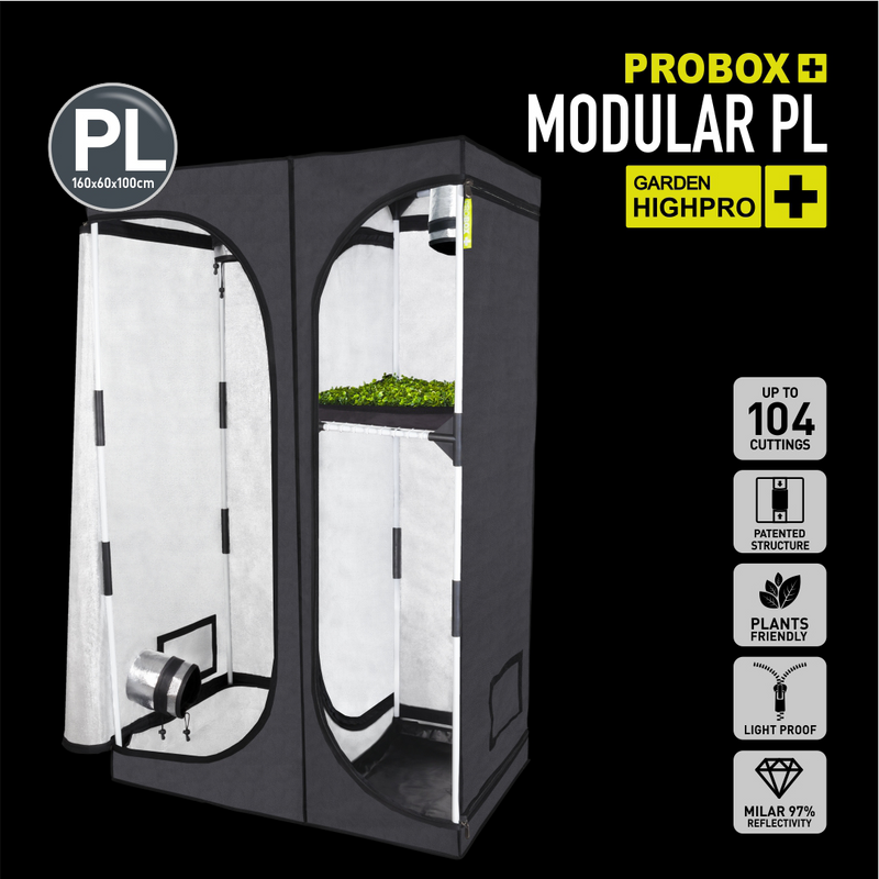 120x120x180 grow tent Garden Highpro Probox Master Grow Tent Modular PL