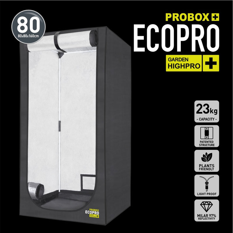 GARDEN HIGHPRO | PROBOX BASIC 120x120x200cm | Binnenkweek Kast | Growtent | Grow box | Indoor kweekkast | NYLON 420D | 100% lichtdicht | Zeer stabiel GARDEN HIGHPRO | PROBOX BASIC 120x120x200cm | Binnenkweek Kast | Growtent | Grow box | Indoor kweekkast | NYLON 420D | 100% lichtdicht | Zeer stabiel