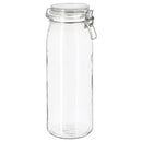 KORKEN JAR WITH LID, CLEAR GLASS - 2 L