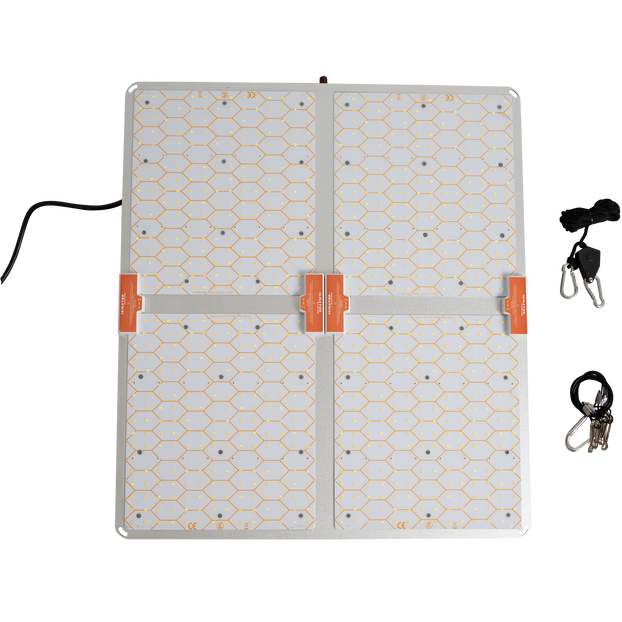 Complete Indoor Grow Kit With Tent (120x120x200cm), 480W LED, Fan Kit and Accessories