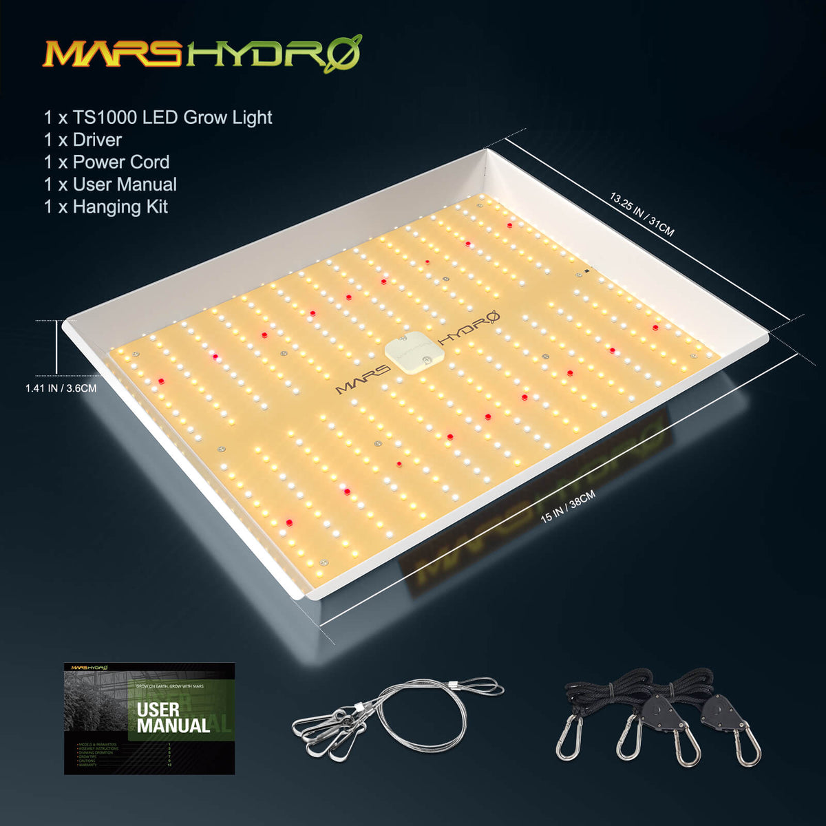 S　7月15日購入Mars hydro 新型ts1000 mars-hydro-ts-1000-best-